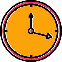 icono de vector de reloj