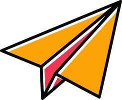 Paper Plane Vector Icon