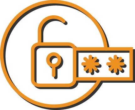 Passcode Lock I Vector Icon