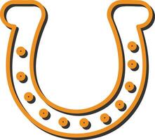 Horse Shoe Vector Icon