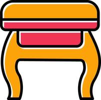 Stool Vector Icon