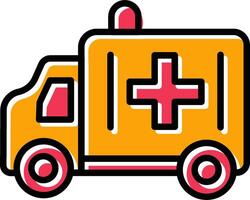 Ambulance Vector Icon