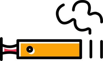 Electronic Cigarette Vector Icon