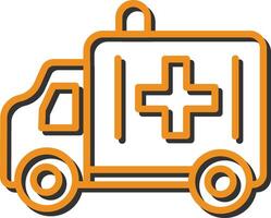 Ambulance Vector Icon