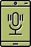 Voice Record Vector Icon