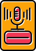 Microphone Vector Icon