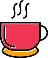 Hot Coffee Vector Icon