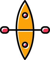 Kayak Vector Icon