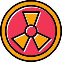 Radiation Vector Icon