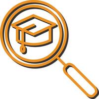 explorar icono de vector