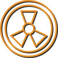 Radiation Vector Icon