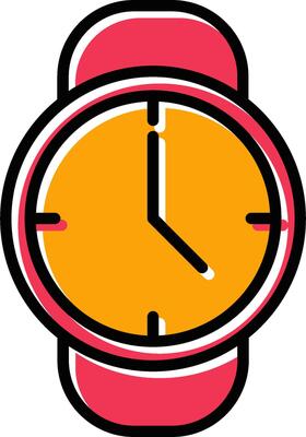 Watch Vector Icon