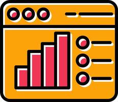 Web Analysis Vector Icon
