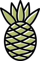 Pineapple Vector Icon