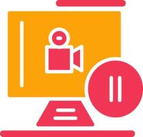 Pause Button Vector Icon