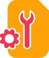Document Setting Vector Icon