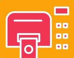 ATM Service Vector Icon