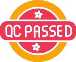 QC Passed Vector Icon