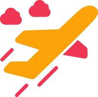Flight Takeoff Vector Icon