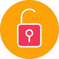 Open Lock II Vector Icon