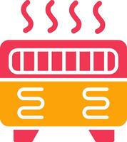 Convection Heater Vector Icon