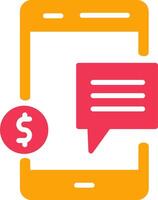 Money Talk Vector Icon