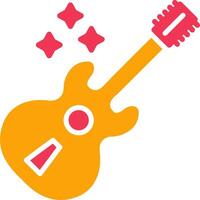 icono de vector de guitarra