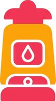 Oil Lamp Vector Icon