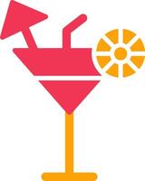 icono de vector de coctel