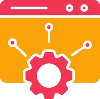 Web Setting Vector Icon