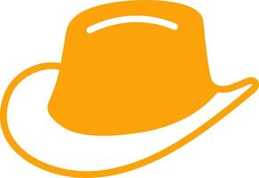 icono de vector de sombrero