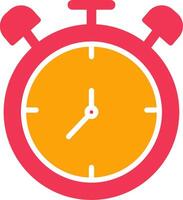 Large Clock Vector Icon