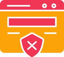 Unprotected Website Vector Icon