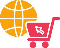 E commerce Online Store Vector Icon