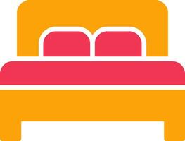 Double Bed II Vector Icon