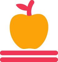 icono de vector de manzana