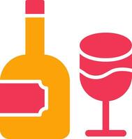 icono de vector de vino