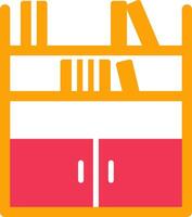 Book Shelf Vector Icon