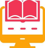 Digital Learning Vector Icon
