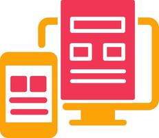 Adaptive Layout Vector Icon