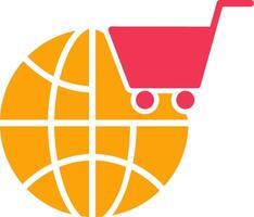 World Shopping Vector Icon