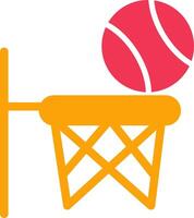 icono de vector de baloncesto