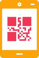 Pattern Code Vector Icon