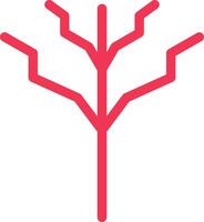 Tree with no leaves Vector Icon