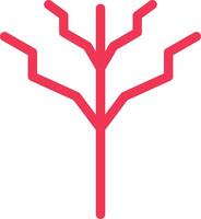 Tree with no leaves Vector Icon