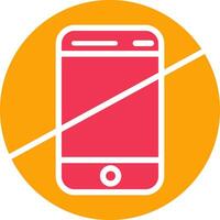 No Cell Phones Vector Icon