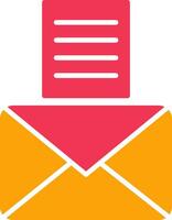 Email Documents Vector Icon
