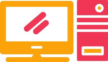 Computer Vector Icon