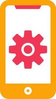 Mobile App Developing Vector Icon