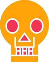 Skull X ray Vector Icon